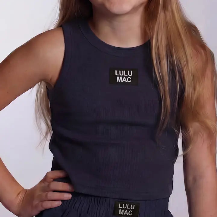 LuluMac Youth Solid Tank Top