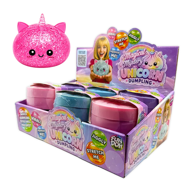 Fun Doh Unicorn Mystery Dumpling Squishy Toy