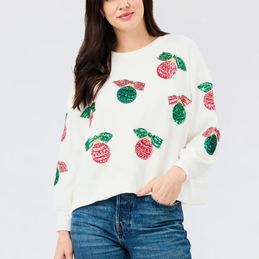 Baubles & Bows Sweatshirt