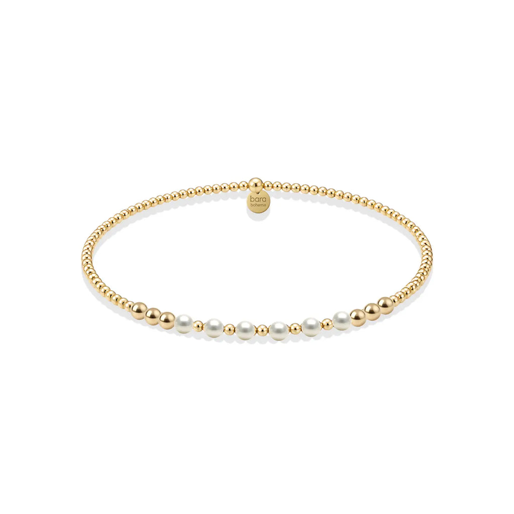Berkley Pearl Beaded Bracelet-6.5"