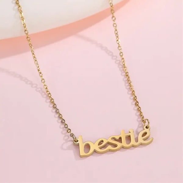 Bestie Pendant Necklace