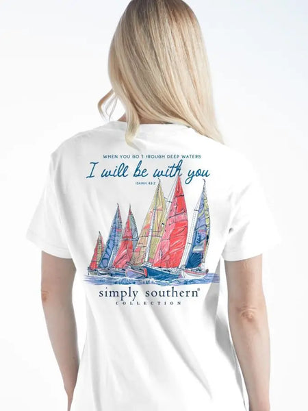 Simply Southern Sailboat Tee