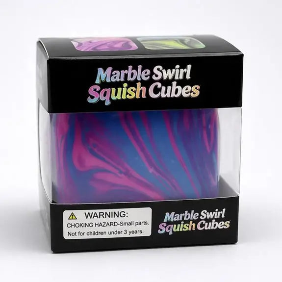 Marble Swirl Squish Cubes