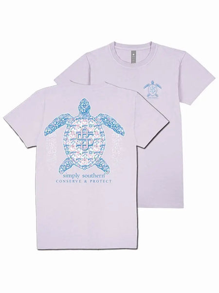 Simply Southern Bow Sea Turtle Tee