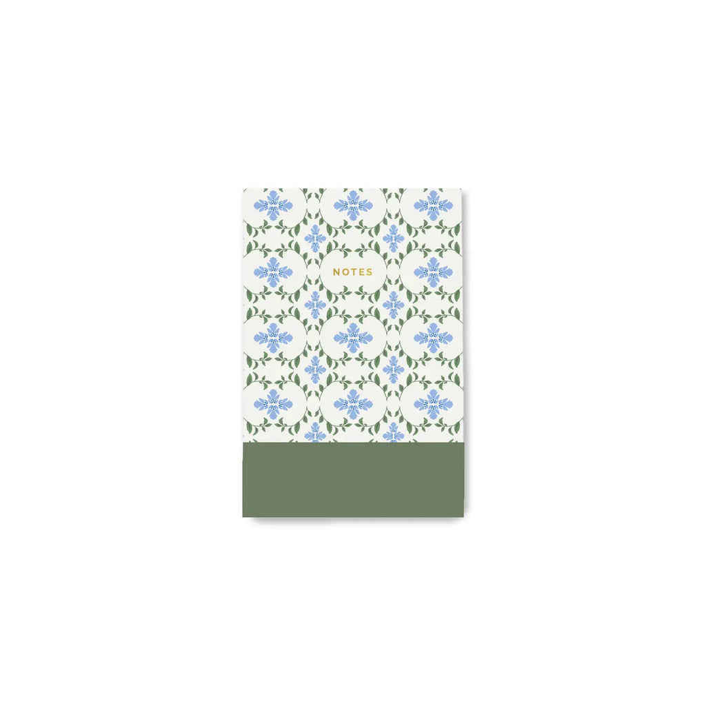 Mary Square Garden Vine Flip Notepad