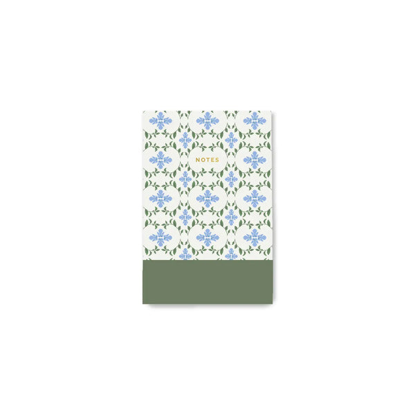 Mary Square Garden Vine Flip Notepad