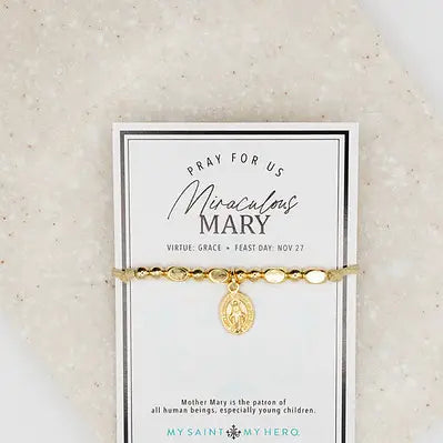 The Little Saints Miraculous Mary Bracelet