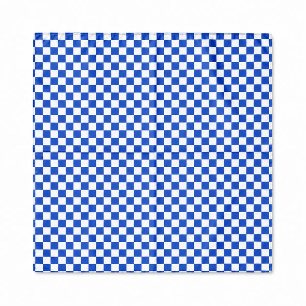 Game Day Checkered Satin Scarf