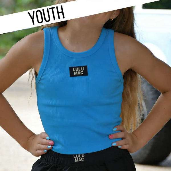 LuluMac Kids Solid Tank Top