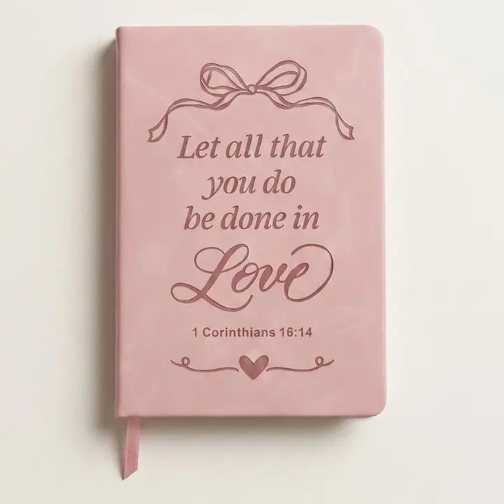 Love Pink Scripture Verse Journal