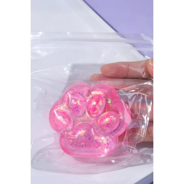 Crystal Cat Paw Stress Relief Fidget Toy
