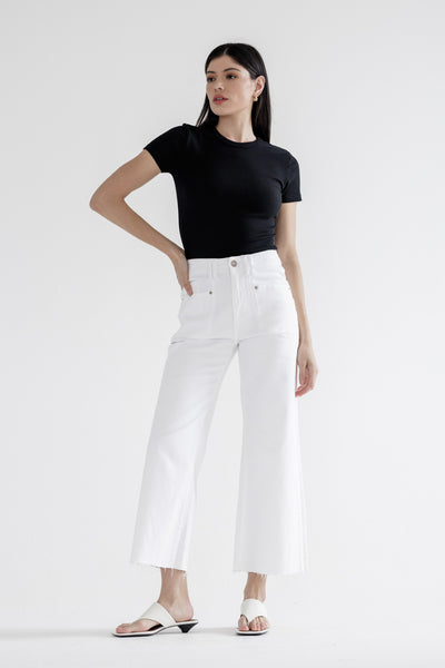 Super High Rise Wide Leg Jean