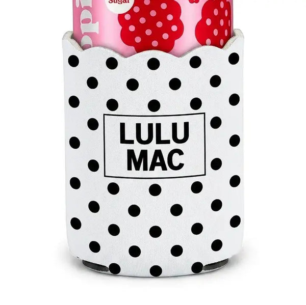 LuluMac Polka Dot Koozie