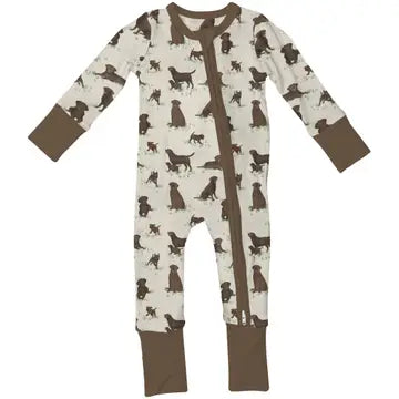 Infants Zip Up Pajamas