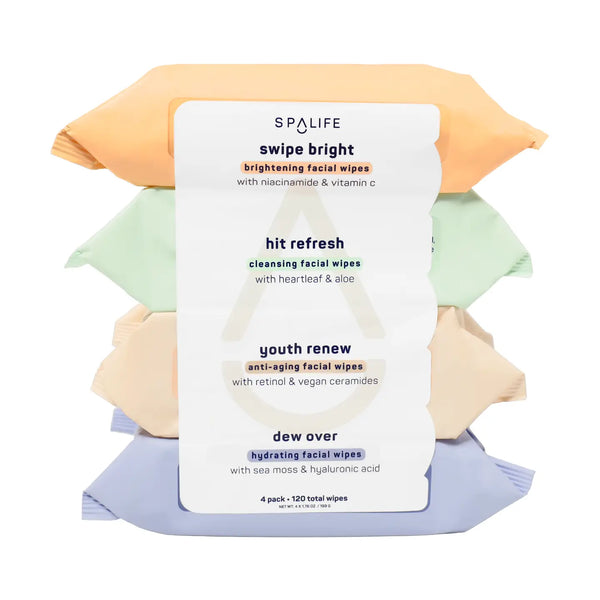 Skincare Makeup Remover Facial Wipes Multi-Pack