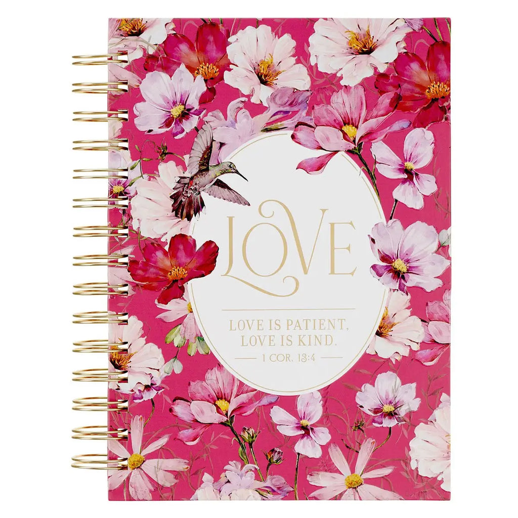 Journal Spiral Love Is Patient 1 Cor. 13:4