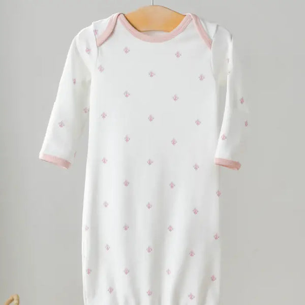 Fleur De Rose Organic Cotton Gown
