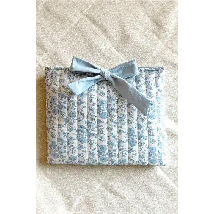 Phoebe Blue Floral Bible Cover