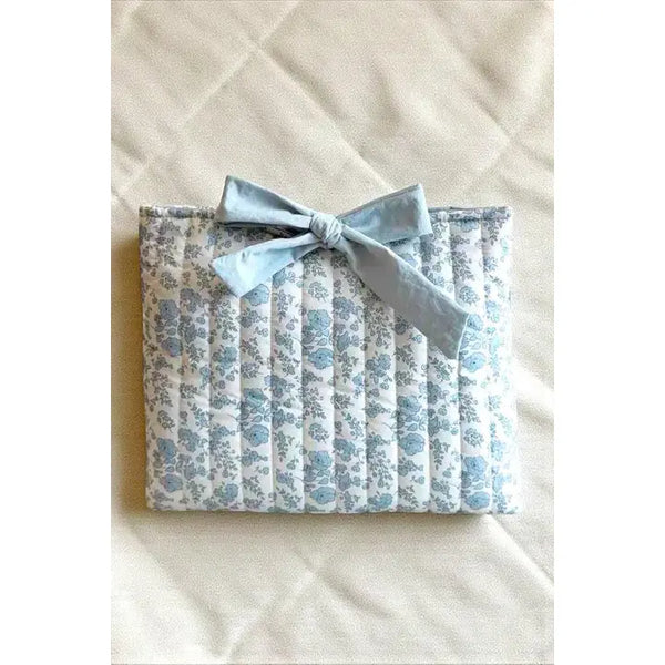 Phoebe Blue Floral Bible Cover