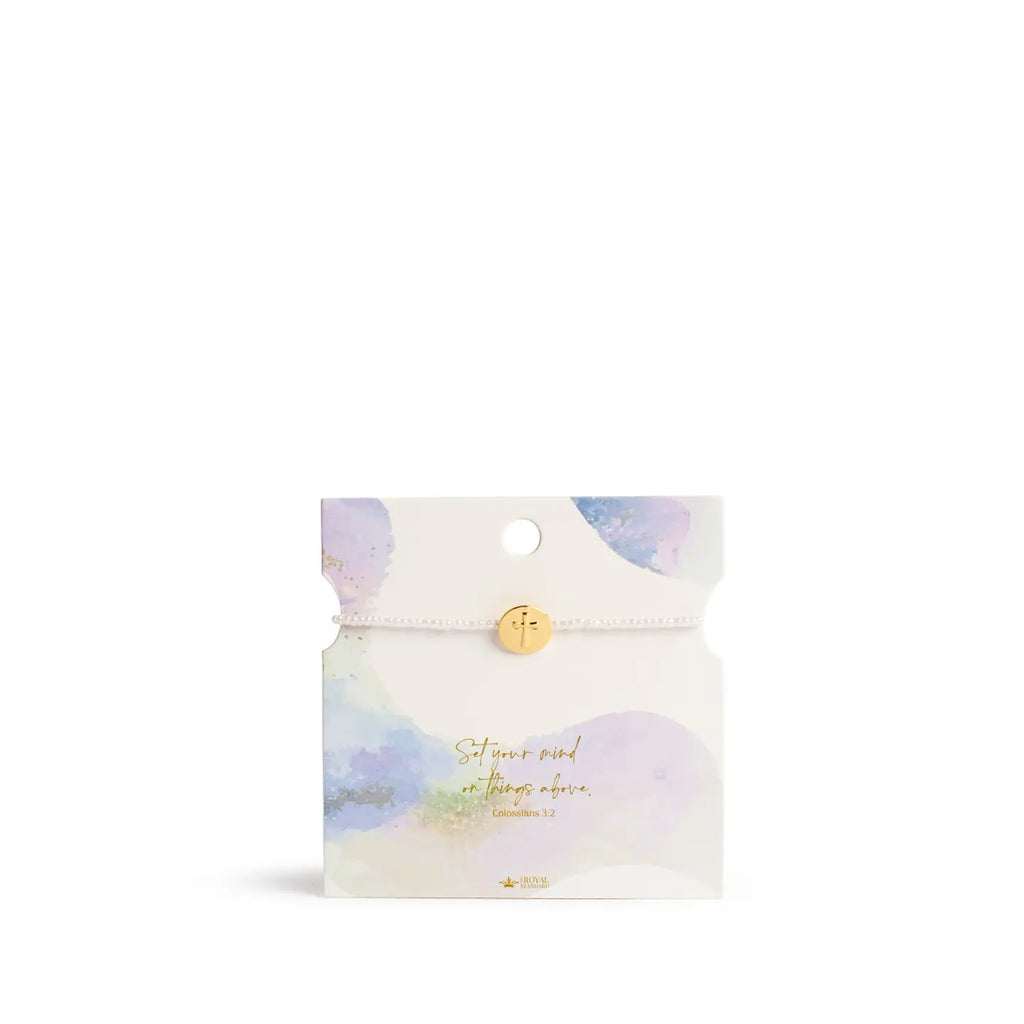 Things Above Bracelet Gold/Pink