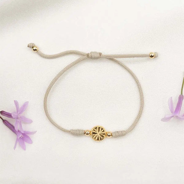 Well Wishes Spiritual Bouquet - Tan & Gold