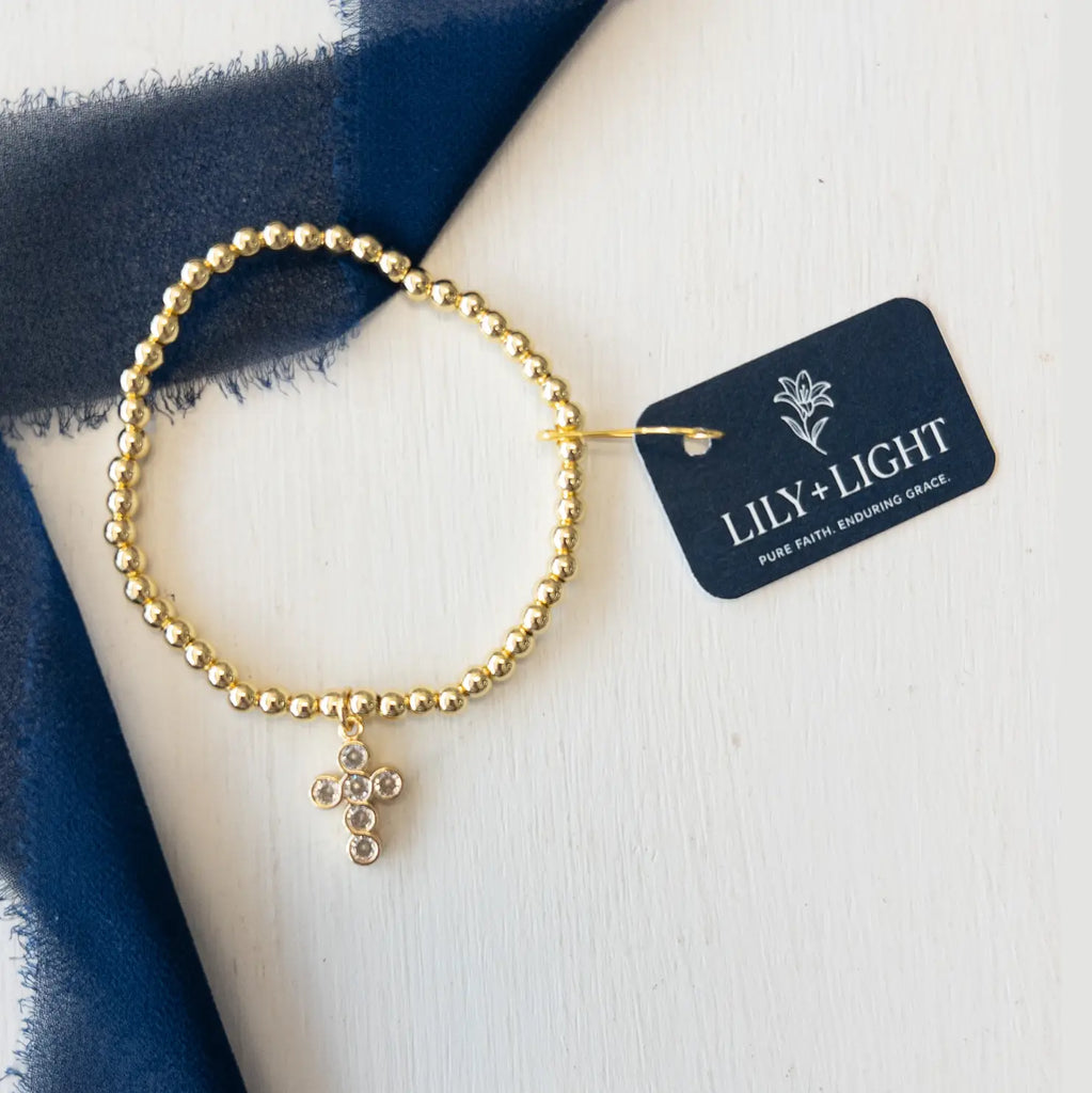 Lily + Light Gold Light Bracelet