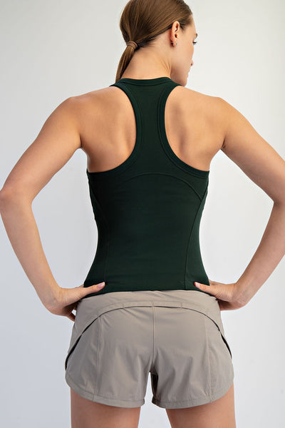 Sleeveless Racerback Tank Top