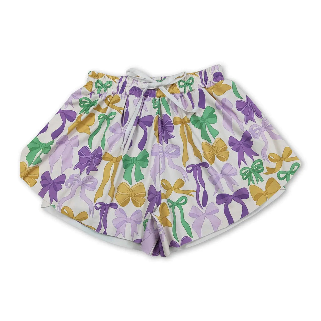 Mardi Gras Bows Shorts