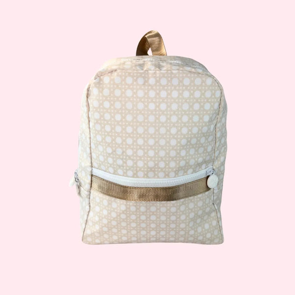 Kid's Champagne Bungalow Glossy Small Backpack