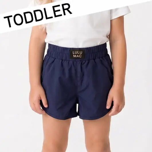 Lulu Mac Toddler Solid Short