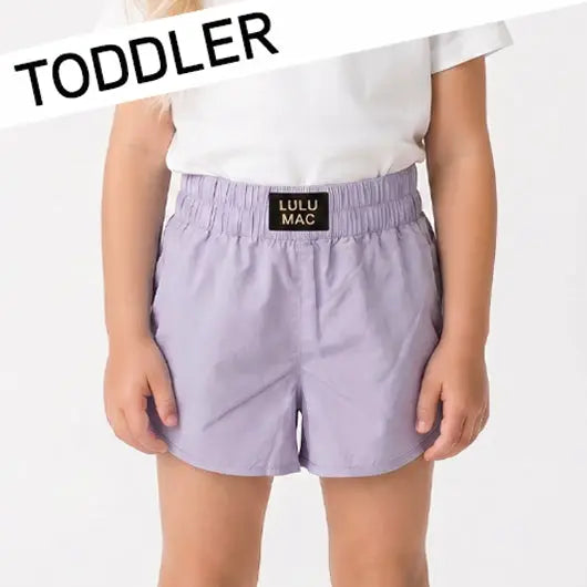 Lulu Mac Toddler Solid Short
