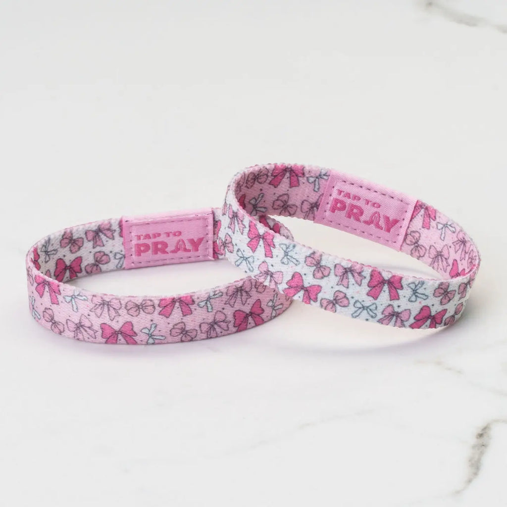Tap To Pray Boutique Bows Wristband