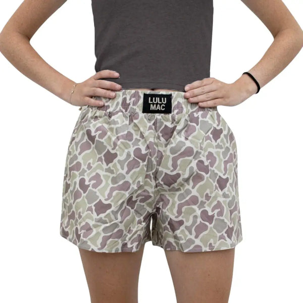 Lulu Mac Light Camo Boxer Short