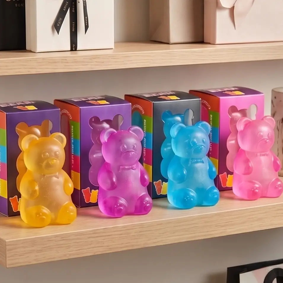 Squishy Gummy Bear Sensory Fidget Toy