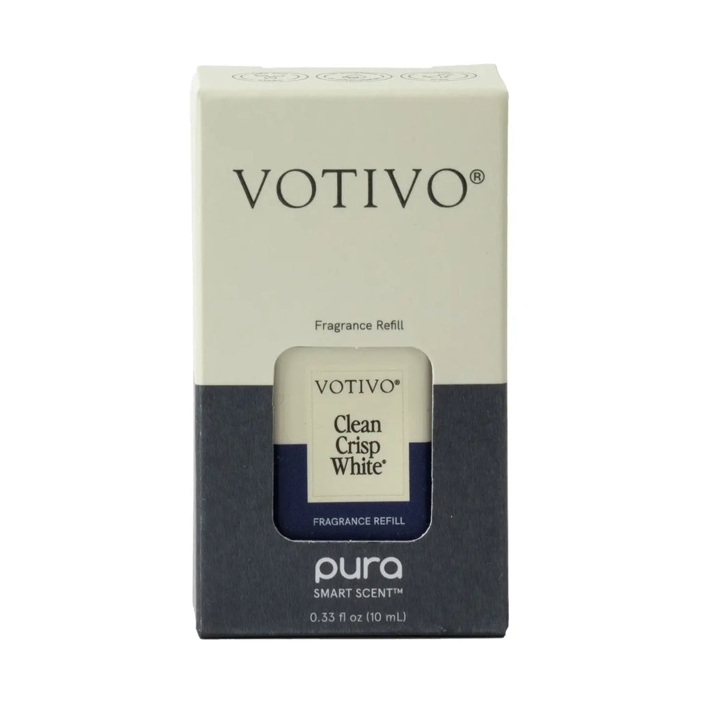 Clean Crisp White Pura + Votivo Fragrance Refill