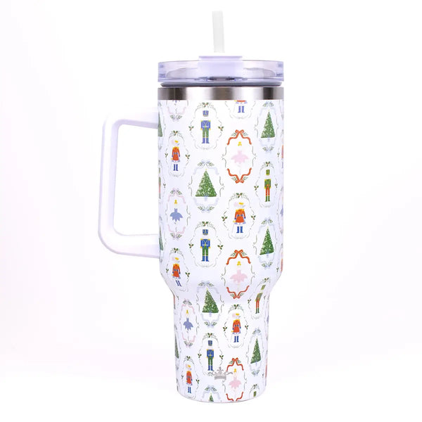 Nutcracker Waltz Tumbler White/Multi