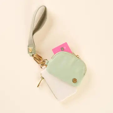 Dynamic Duo Pouch Wristlet