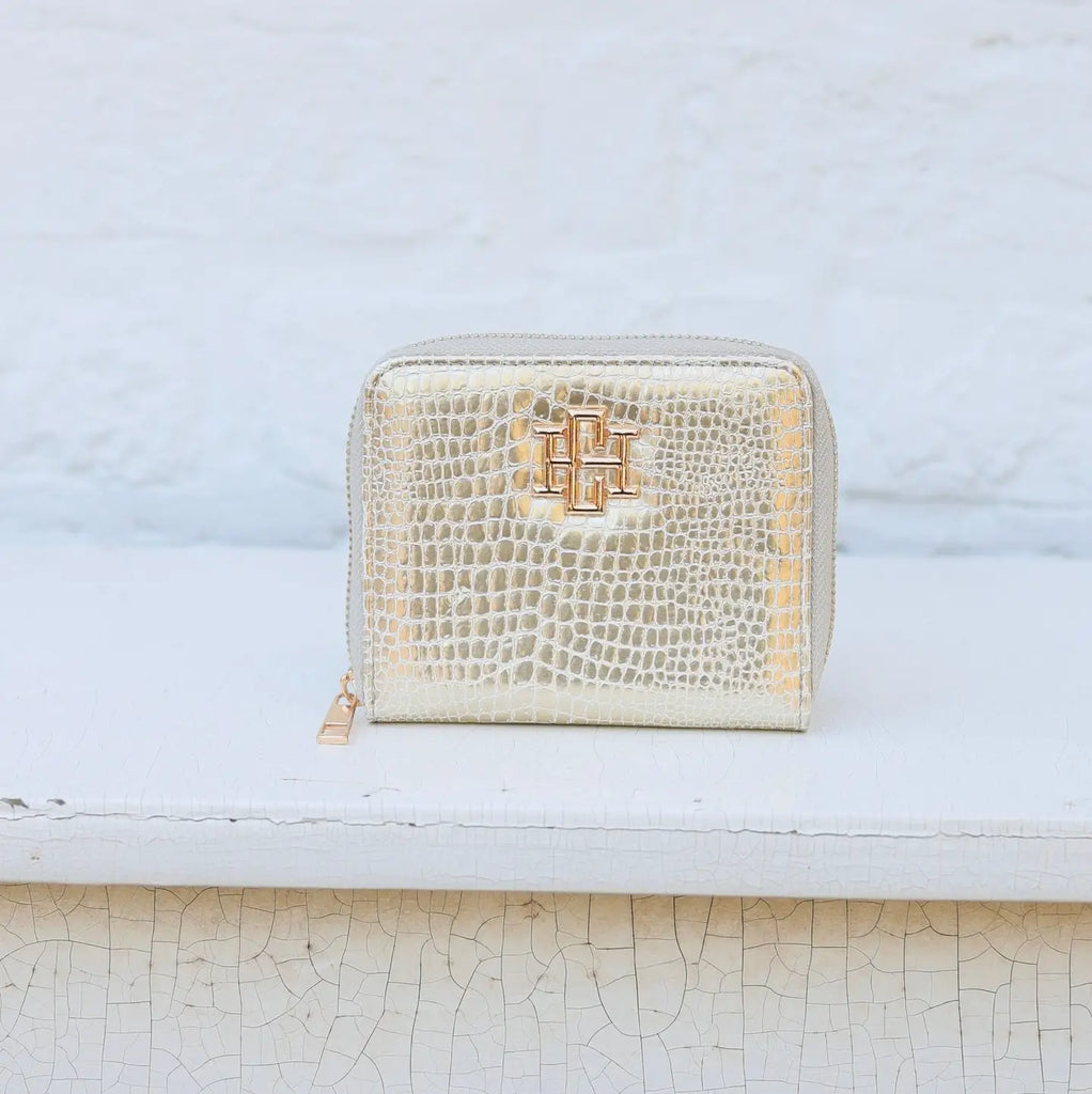 Blakely Wallet Gold Ecru