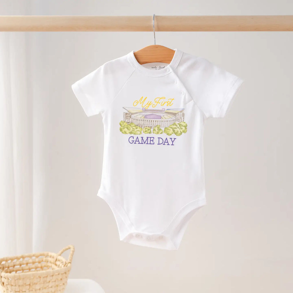 My First Game Day Organic Cotton Onesie