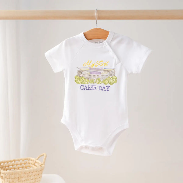 My First Game Day Organic Cotton Onesie