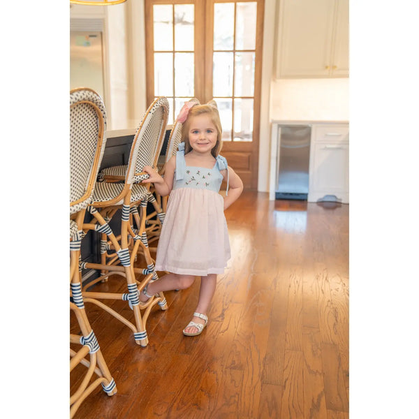 Ellen Pink & Blue Dress