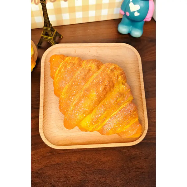 Croissant Extra Large Bun Squishy Squeeze Toy