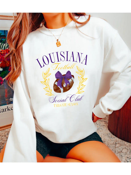 Louisiana Football Social Club Sweatshirt