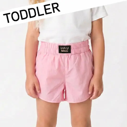 Lulu Mac Toddler Solid Short