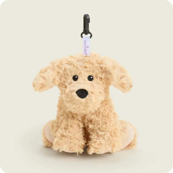 Golden Dog Bag Charm