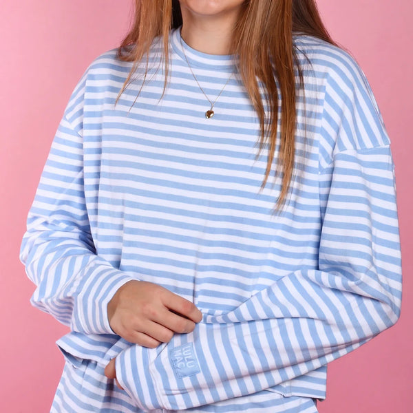 Lulu Mac Striped Long Sleeve Top