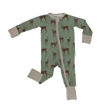 Infants Zip Up Pajamas