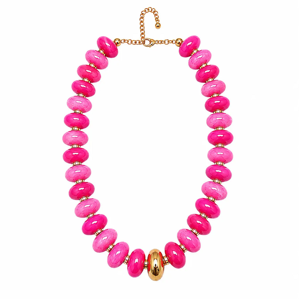Gold Accent Candy Necklace