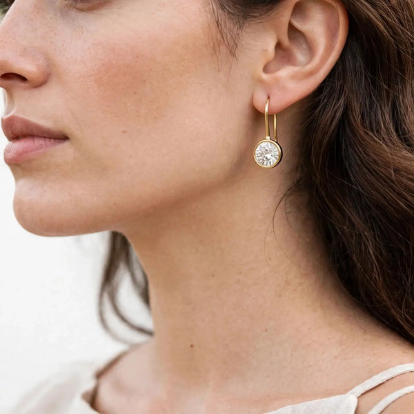 Lyla Bezel 6mm Earring