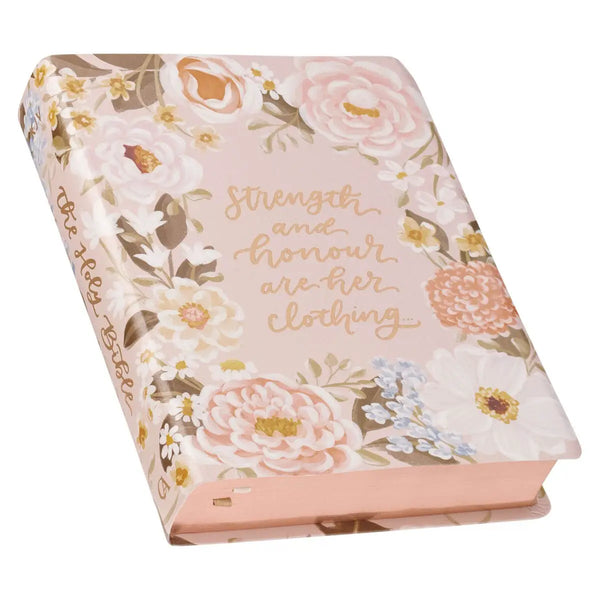 Kjv Notetaking Floral Printed Bible